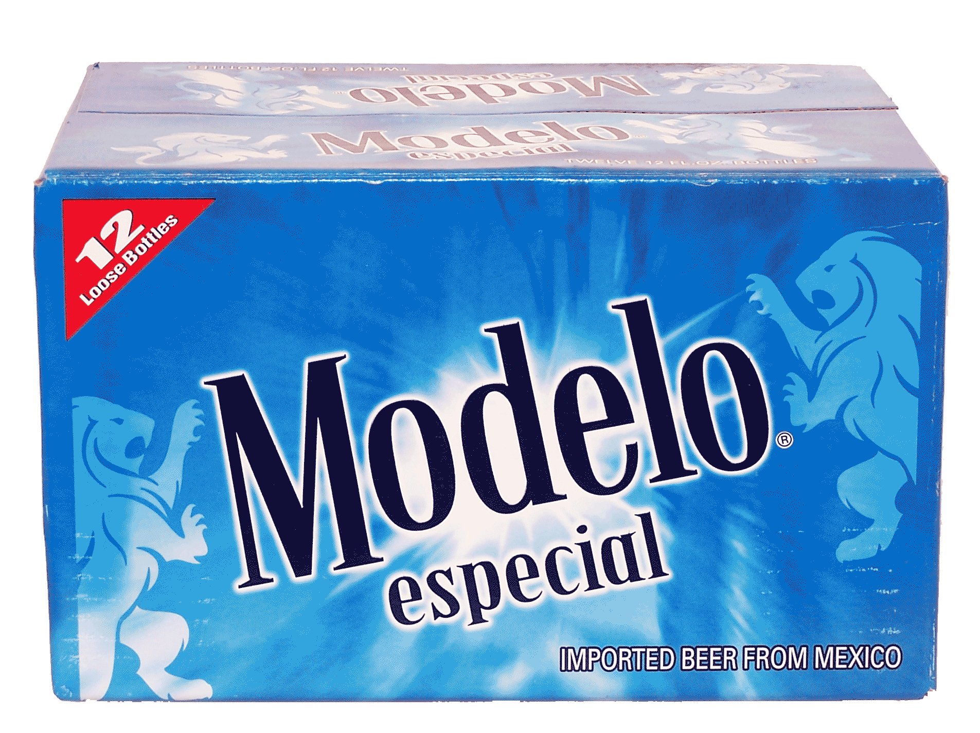 Modelo Especial  imported beer from mexico, 12 12-fl. oz. glass bottles Full-Size Picture